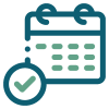 step3-calendar Calendar icon representing appointment scheduling.